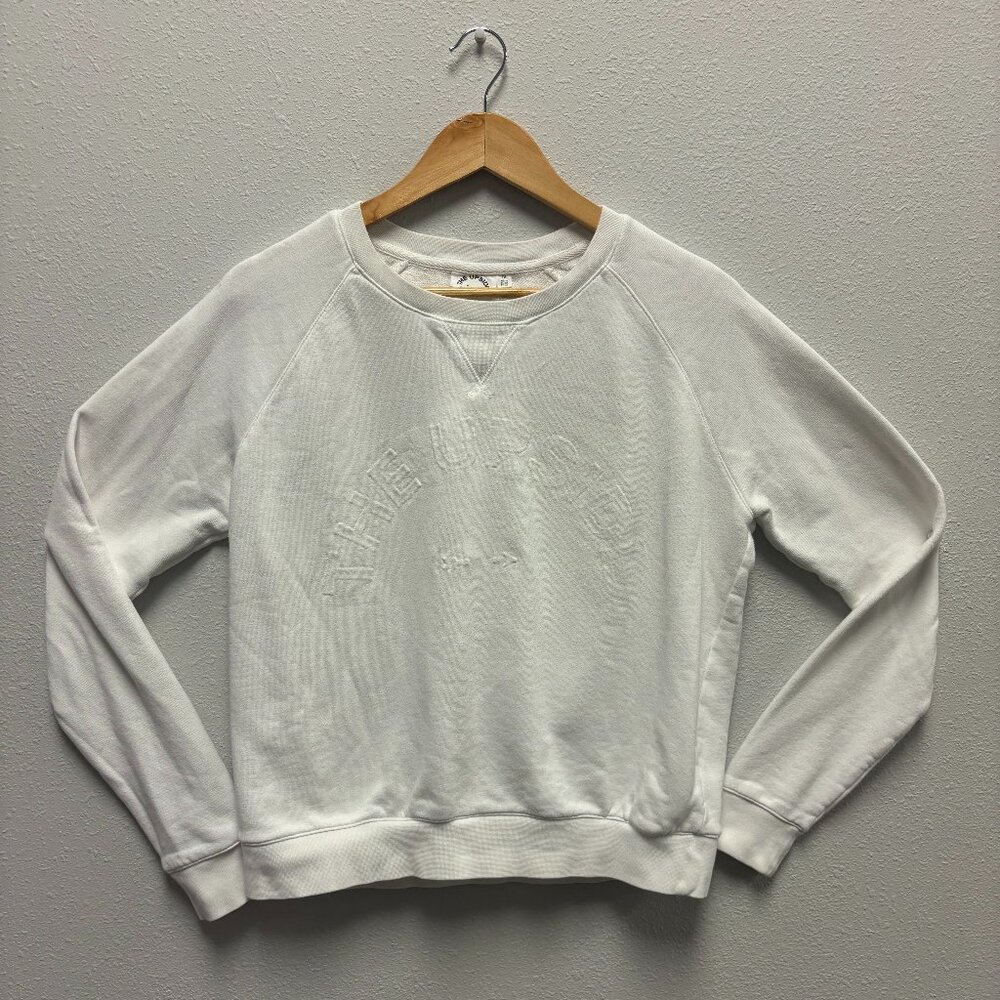 NEWPORT CREW White Sweatshirt - Size Medium